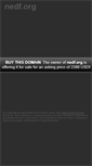 Mobile Screenshot of nedf.org